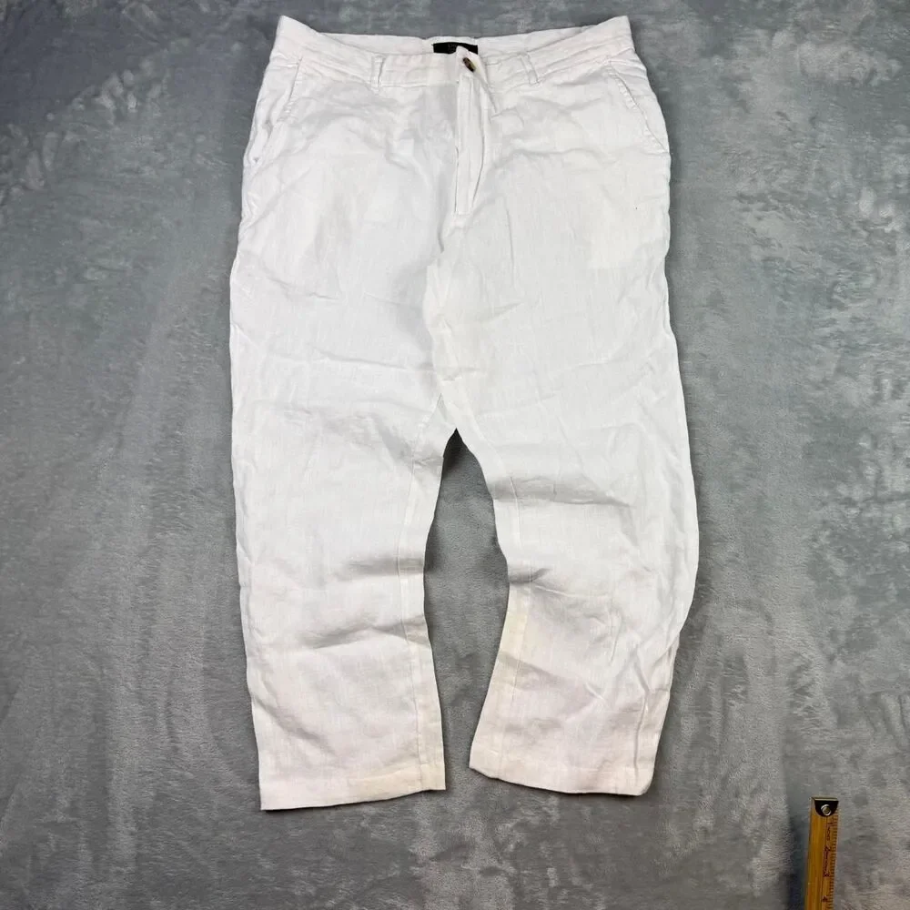 Club-room Men's White Trousers